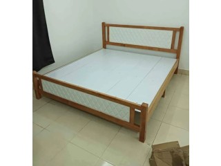 Wooden bed