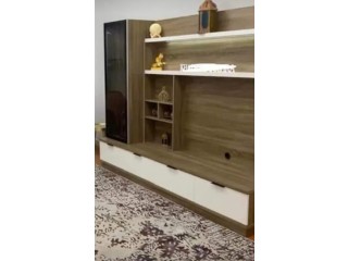 Wooden tv table