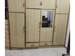 Wooden wardrobe